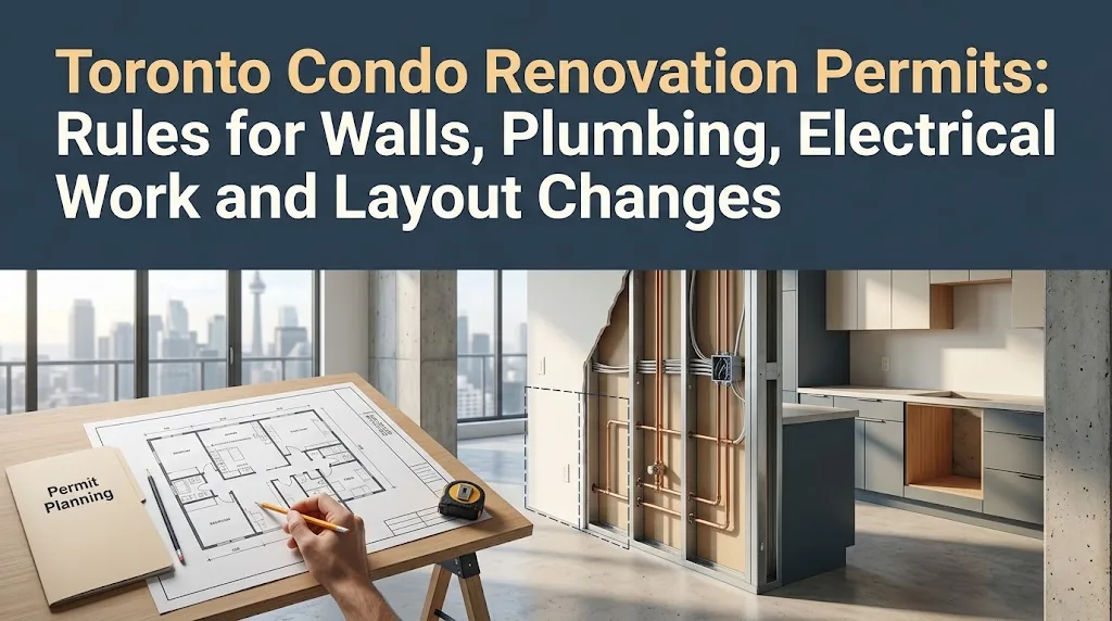 Toronto Condo Renovation Permits: Rules for Walls, Plumbing, Electrical Work and Layout Changes