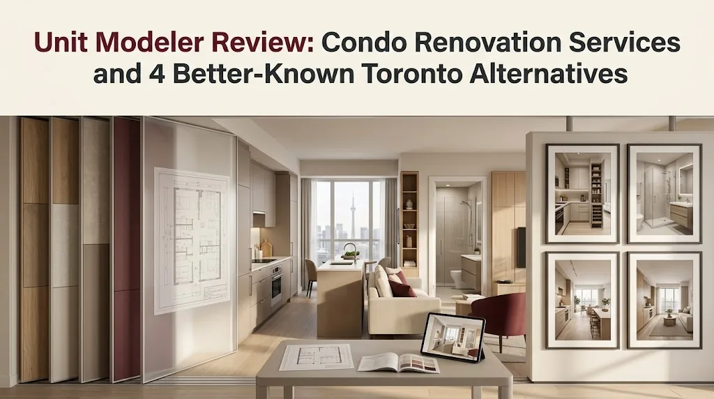 Unit Modeler Review: Condo Renovation Services and 4 Better-Known Toronto Alternatives
